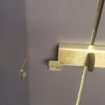 slide cover restroom lock